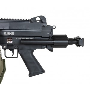 Страйкбольный автомат SA-F249 PARA FLEX™ GATE X-ASR™ Machine Gun Black [SPECNA ARMS]